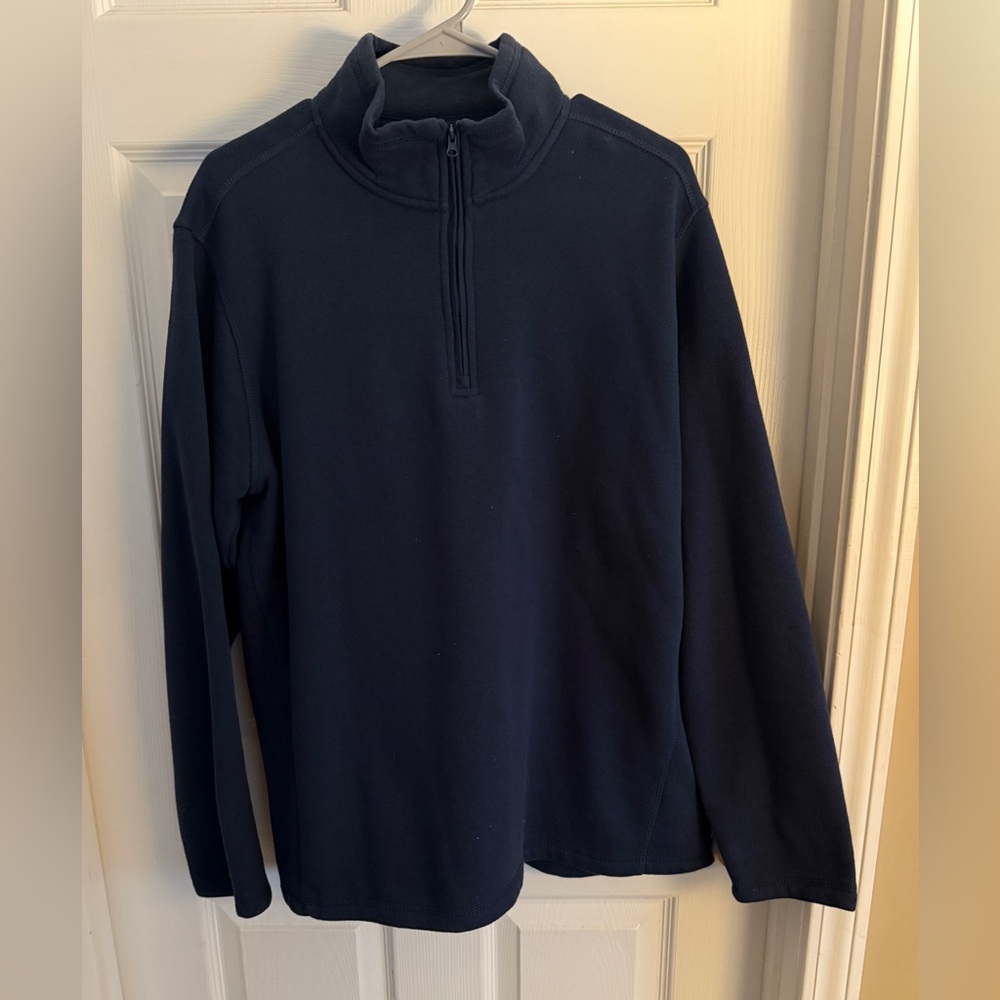 Eddie Bauer Men’s Quarter-Zip Pullover – Size Large